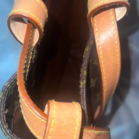 Monogram Tote with Brown and Tan Accents - Picture 9 of 9